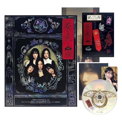 RED VELVET - 3rd Album [Chill Kill] (Photobook Ver. - Sisters Ver.) Booklet + CD-R + Sticker + Postcard + Folded Poster + Photo Card + 2 Pin Badges + 4 Extra Photocards - Image 1