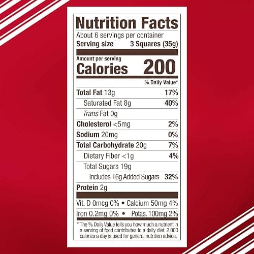 GHIRARDELLI Peppermint Bark Chocolate Squares, 7.9 OZ Bag thumbnail 2