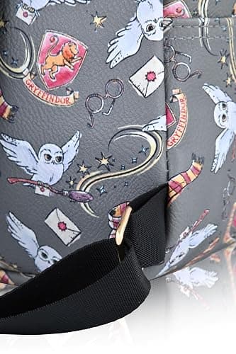 Fast Forward Harry Potter Backpack for Men, Women, Unisex | Cute PU Leather 10" Mini Backpack Purse thumbnail 5