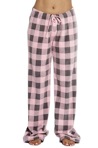 Just Love Women Plush Pajama Pants Buffalo Plaid - Image 1