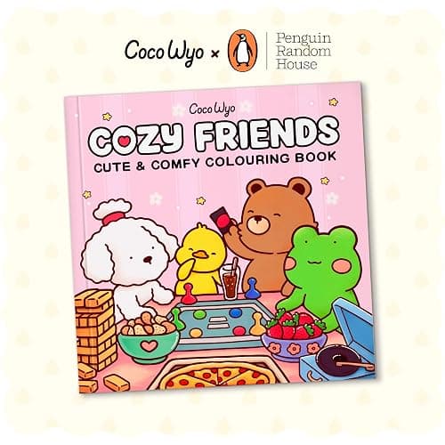Cozy Friends: A relaxing cosy colouring book, from the bestselling author (Coco Wyo) thumbnail 2