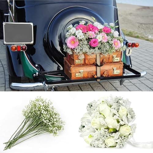 Sukh 10PCS Baby Breath Artificial Flowers Fake Babys Breath Gypsophila Flowers Bulk Realistic Artificial Flowers Bouquet Flores Artificiales para Decoracion for Wedding Party Home Decoration thumbnail 6