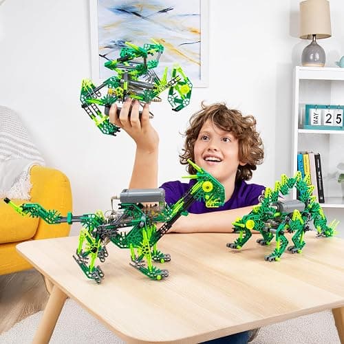 K'NEX Dynamic Dinos 6-in-1 Building Set - STEM Building Kit, Kid Construction, Creative Play Toy‚ Ages 8+ thumbnail 5