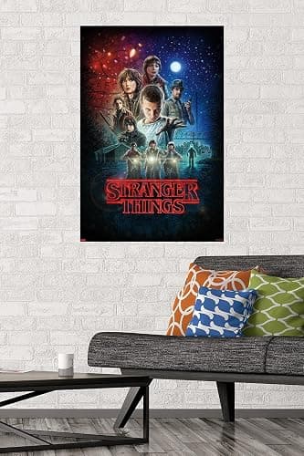 Trends International 24X36 Netflix Stranger Things - One Sheet Wall Poster, 24" x 36", Unframed Version thumbnail 2