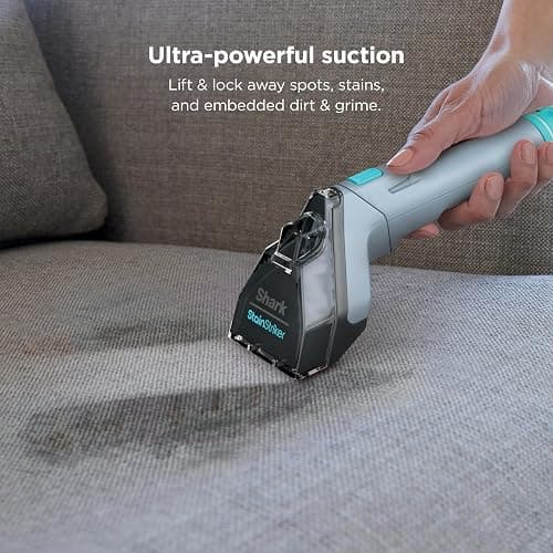 Shark StainStriker Portable Carpet Upholstery & Area Rug Cleaner, Bonus XL Tool & Full-Size Cleaning Solution, Stain & Odor Remover, Perfect for Car Interiors, 4 Cleaning Tools, Nordic Blue, PX202BRN thumbnail 5