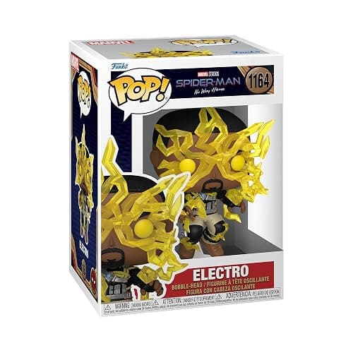 Funko Pop! Marvel: Spiderman No Way Home 2021 - Electro Finale - Spider-man - Collectable Vinyl Figure - Gift Idea - Official Merchandise - Toys for Kids & Adults - Movies Fans - Image 1