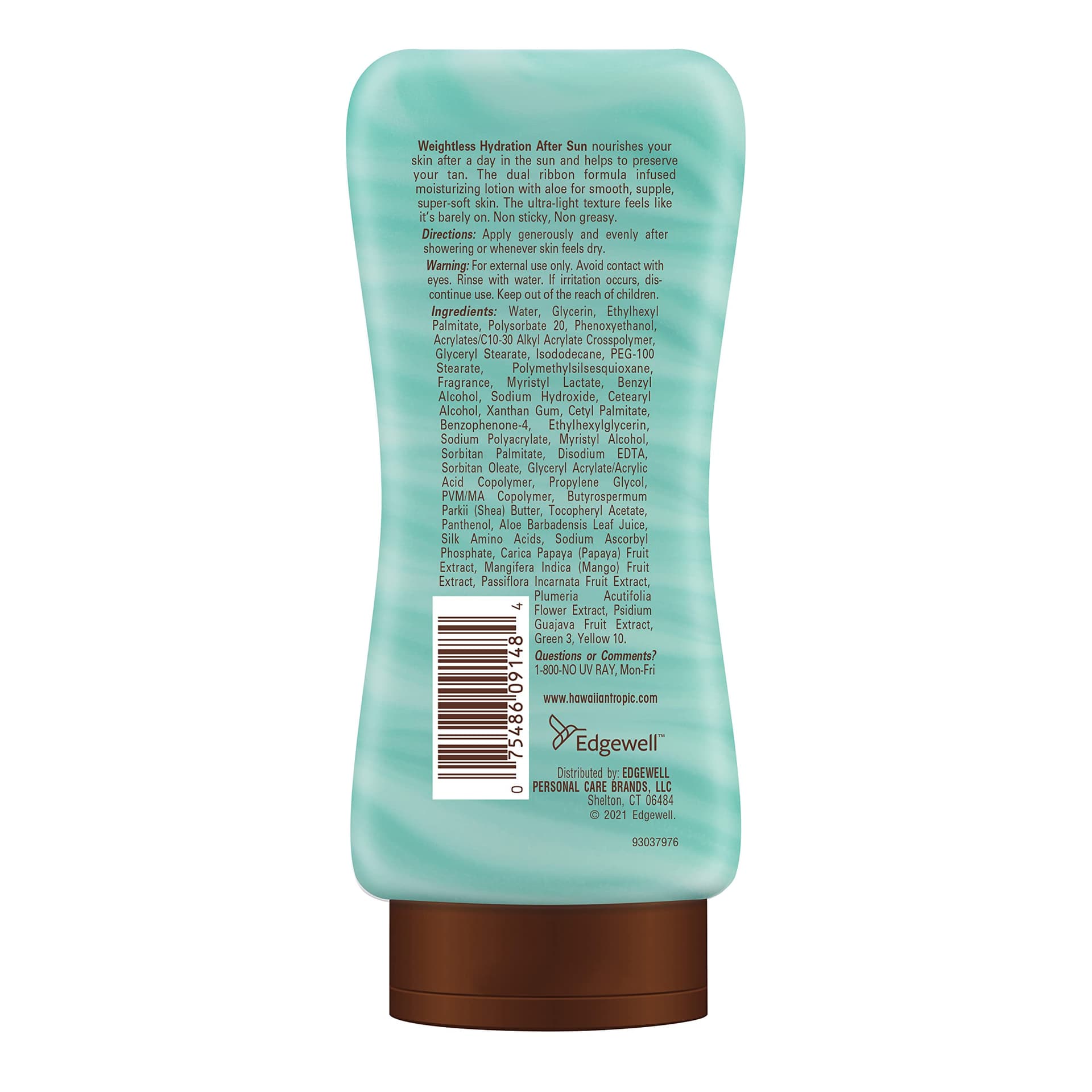 Hawaiian Tropic Silk Hydration Weightless After Sun Gel Lotion With Hydrating Aloe And Gel Ribbons, 6 Ounce thumbnail 2