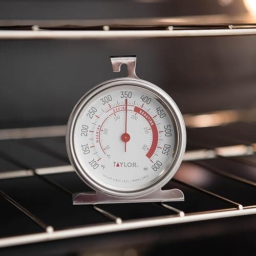 Taylor Precision Products Large Dial Thermometer, Silver thumbnail 5