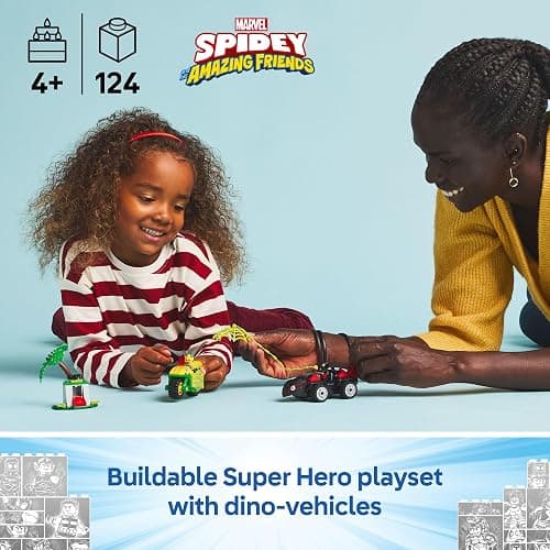 LEGO Marvel Team Spidey Web Spinner Headquarters Building Toy - Spidey and His Amazing Friends Toys Playset for Boys & Girls, Ages 4+ - Gift for Birthday - 10794 thumbnail 2
