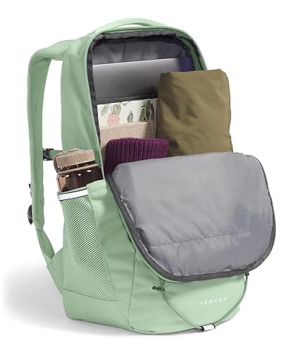 The North Face Women's Jester Everyday Laptop Backpack - Commuter Travel Bag, Laptop Sleeve, Water-Repellent, Misty Sage-NPF, One Size thumbnail 4