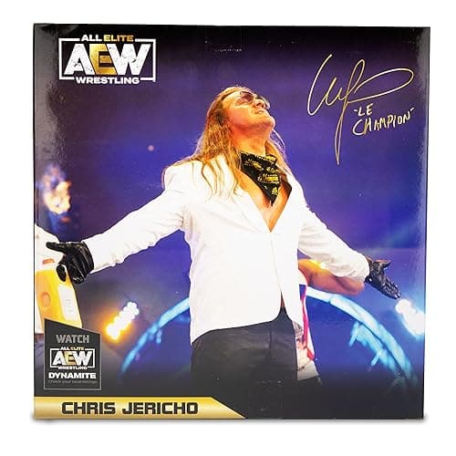 All Elite Wrestling Unrivaled Collection Chris Jericho Gear Pack - 6.5-Inch AEW Action Figure - Series 5 - Amazon Exclusive thumbnail 8