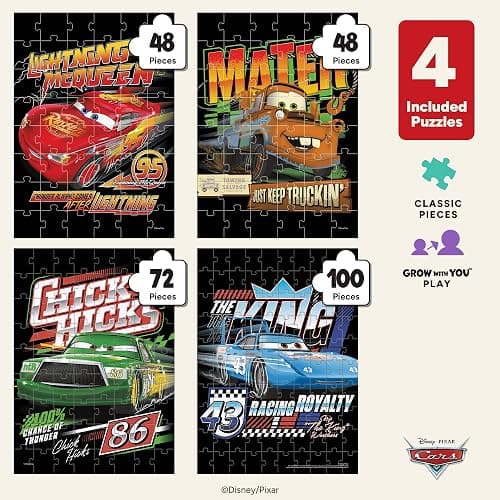 Ceaco - Disney Pixar Cars Puzzle for Kids – Multipack thumbnail 3