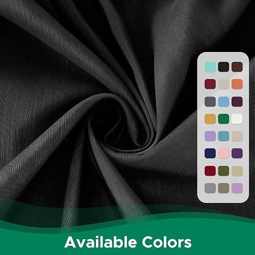 Biscaynebay Wrap Around Bed Skirts for Queen Beds 15" Drop, Black Adjustable Elastic Dust Ruffles Easy Fit Wrinkle & Fade Resistant Silky Luxurious Fabric Machine Washable thumbnail 6