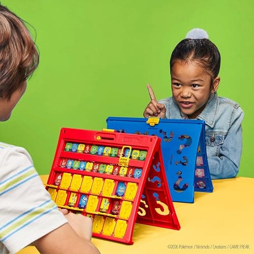 Guess Who? Pokémon Edition Game | 48 Pokémon | Fun Kids Board Games for Families | 2 Players | 15 Mins. | Travel Friendly | Ages 6+ thumbnail 10