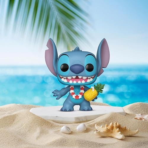 Funko Pop! Disney: Lilo and Stitch - Luau Stitch - Collectable Vinyl Figure - Gift Idea - Official Merchandise - Toys for Kids & Adults - Cartoon/Animation Fans - Model Figure for Collectors thumbnail 2
