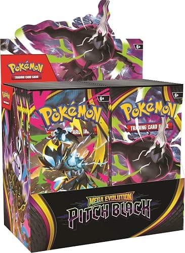 Pokémon TCG: Mega Evolution—Pitch Black Booster Display Box - Image 1