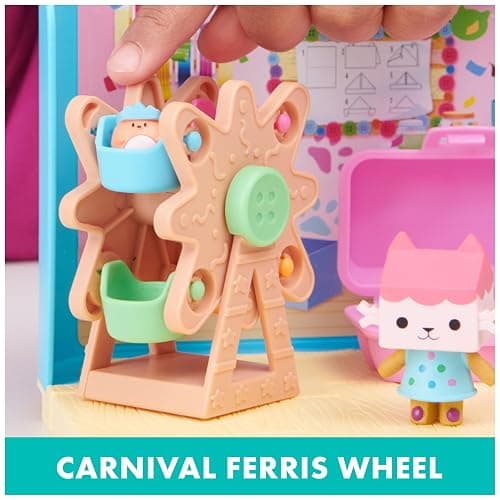 Gabby's Dollhouse, Baby Box Cat Craft-A-Riffic Room with Exclusive Figure, Accessories, Furniture and Dollhouse Delivery, Kids Toys for Ages 3 and up thumbnail 6