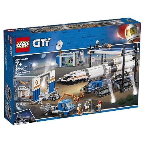 LEGO City Rocket Assembly & Transport 60229 Building Kit (1055 Pieces) thumbnail 4