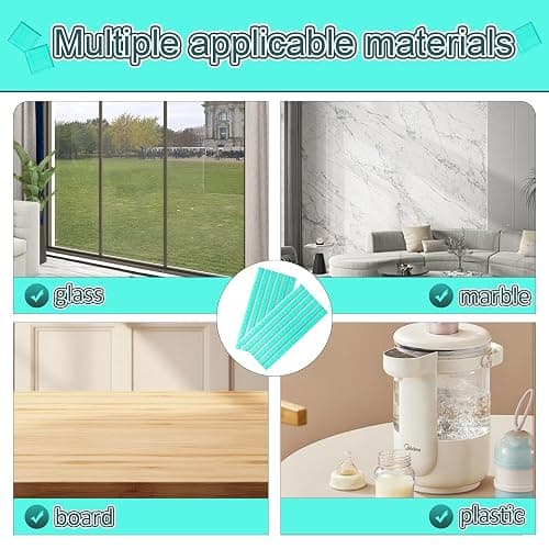 Feosky Adhesive Poster Sticky Tack Putty, Reusable and Removable Adhesive Putty, Mounting Putty for displaying Wall Paintings, Picture, Decoration, Crafts (Blue, Pack of 3) thumbnail 8