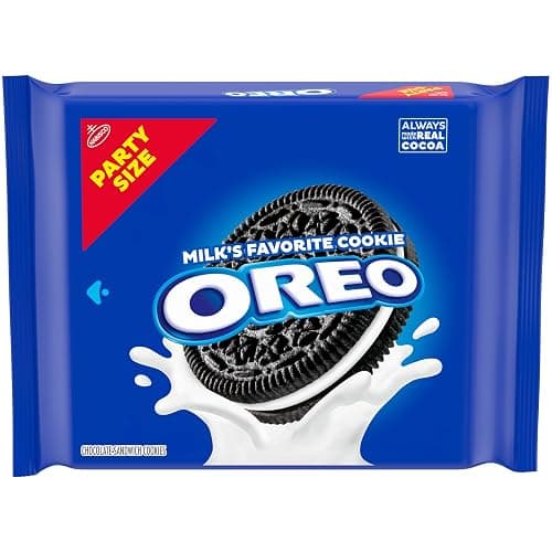 OREO Chocolate Sandwich Cookies, Party Size, Christmas Cookies, 24.16 oz - Image 1