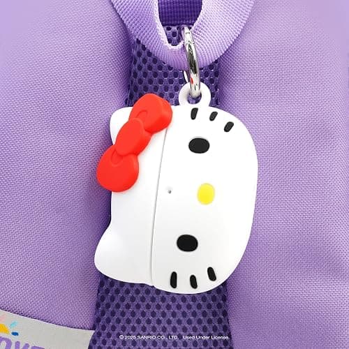 iFace Sanrio Case Compatible with AirPods 4th gen [Hello Kitty and Friends] - Cute Silicone Protective Cover [Carabiner Clip Included] [Wireless Charging Compatible] – Hello Kitty thumbnail 4