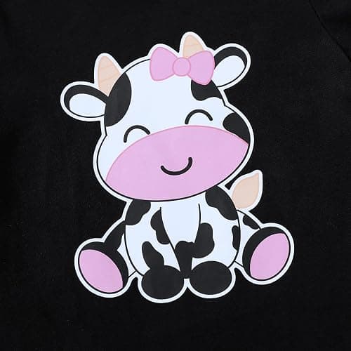 YOUNGER TREE Toddler Infant Baby Girls Summer Outfits Leopard Print Short Sleeve Pocket T-Shirt Tops Pants Clothes Sets thumbnail 5