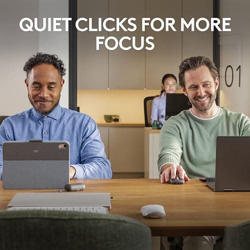 Logitech MX Anywhere 3S Compact Wireless Mouse, Fast Scrolling, 8K DPI Any-Surface Tracking, Quiet Clicks, Programmable Buttons, USB C, Bluetooth, Windows PC, Linux, Chrome, Mac - Graphite thumbnail 3