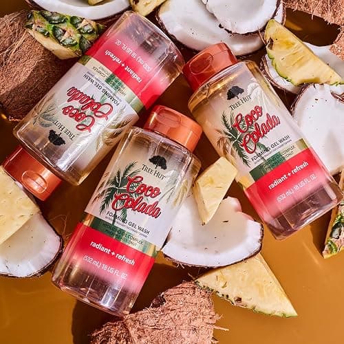 Tree Hut Coco Colada Radiant & Refresh Foaming Gel Wash, 18 oz. - Coco Colada - 18 Fl Oz (Pack of 1) thumbnail 3