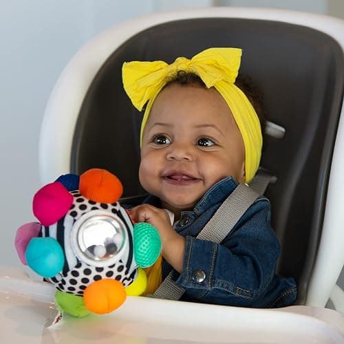 Sassy Developmental Bumpy Ball, Easy to Grasp Bumps Help Develop Motor Skills, Ages 6+ Months thumbnail 2