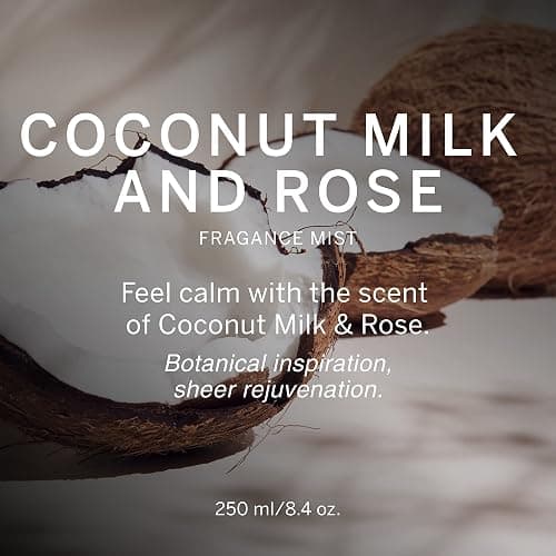 Victoria's Secret Coconut Milk and Rose Body Mist for Women, Feel Calm Women’s Fragrance, 250 ml / 8.4 oz thumbnail 4