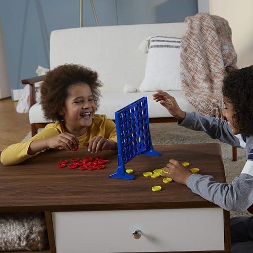 Hasbro Gaming Connect 4 Classic Grid,4 in a Row Game,Strategy Board Games for Kids,2 Player .for Family and Kids,Ages 6 and Up thumbnail 6