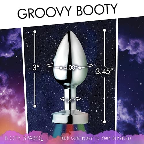 Light Up LED Glowing Anal Butt Plug Body Safe Medium thumbnail 4