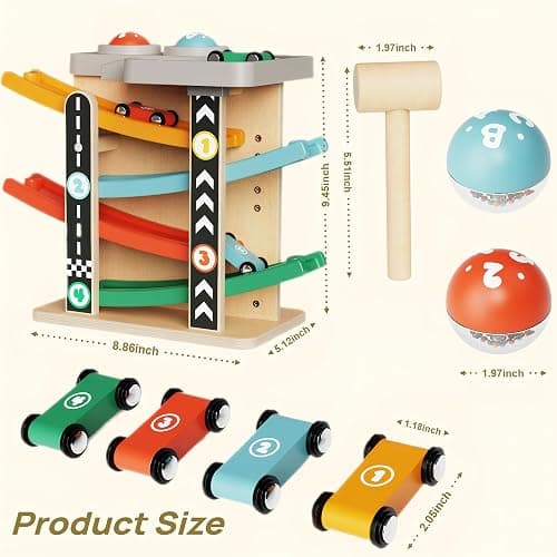 Toddler Toys for 1-2 Year Old Boy, Montessori Toys for 1 Year Old, First Birthday Gifts thumbnail 3