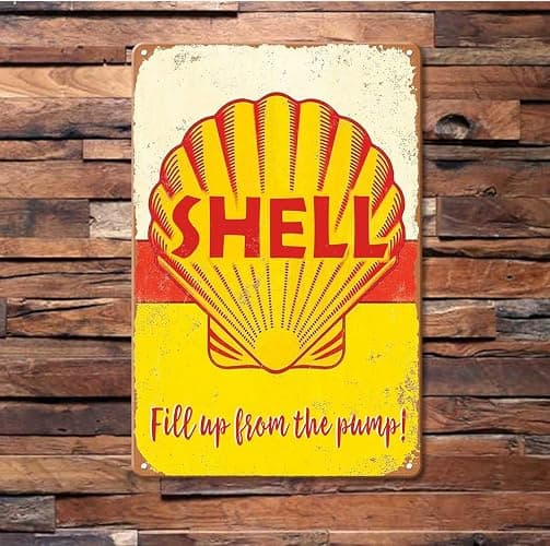 Vintage Metal Tin Signs Retro Garage Signs For Men Wall Decorations Old Car Shop Posters Oil And Gas Station Sign Man Cave Decor 5 Pces 8×12 Inch thumbnail 2