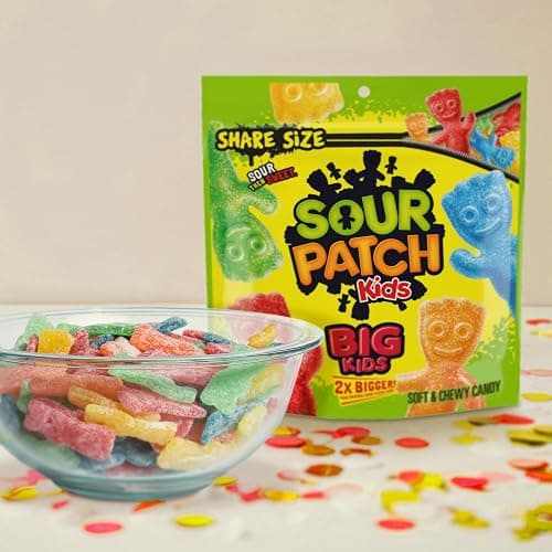 SOUR PATCH KIDS Big Kids Soft & Chewy Candy, Share Size, 12 oz thumbnail 4