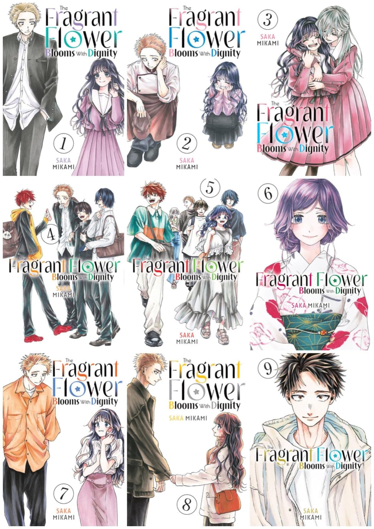 The Fragrant Flower Blooms With Dignity Series 9-Book Collection Set (Book 1 to 9) Paperback Edition – A Heartwarming Tale of Love and Growth - Image 1