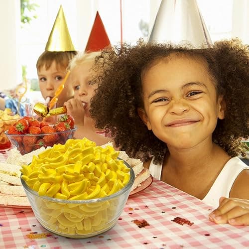 Bananarama Banana Candy – 1 LB Bulk Banana Flavored Hard Candy – Yellow Banana Candies – Candy Bananas for Gumball Machine Refills, Buffets, Party Favors, Gifts & More thumbnail 5