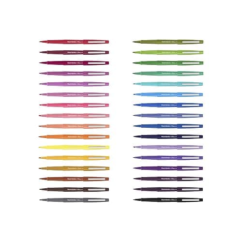 Paper Mate Flair Felt Tip Pens, Medium Point (0.7mm),For Arts & Crafts, Note-Taking, Journaling, School Supplies for Teachers & Students 12 Count (Pack of 12) thumbnail 11