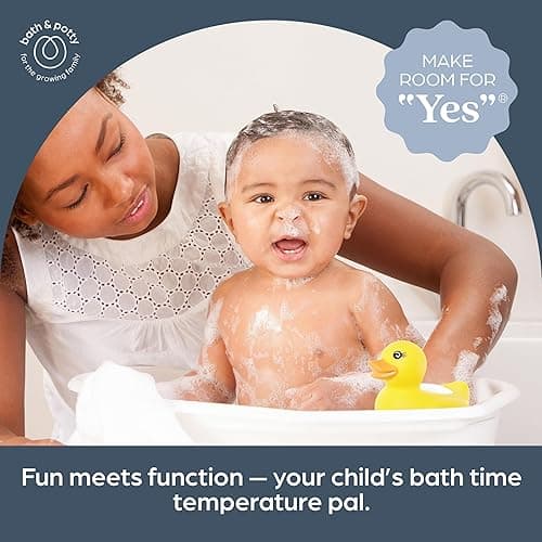 Dreambaby Duck Baby Bath Thermometer - Instant Read Digital Thermometer for Water and Room Temperature - Floating Baby Bath Toy - Newborn Must-Have thumbnail 5