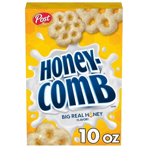 Honeycomb Breakfast Cereal, Made with Real Honey, 10 oz Box | Made With Whole Grain, No Artificial Colors And Flavors, Dye Free, On The Go Treat, Snack For Kids And Adults - Image 1