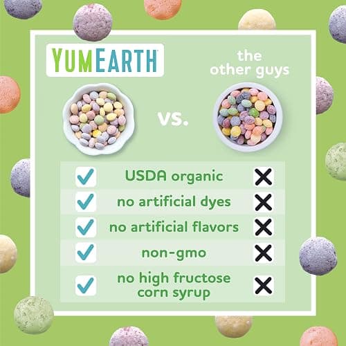 YumEarth Organic Sour Giggles Chewy Candy – Allergy Friendly, No Artificial Dyes, Non GMO, Gluten Free, Sour Fruit Flavored, Vegan Candy Snacks 0.5 ounce (Box of 15)​ thumbnail 5