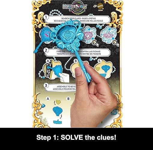 Monster High Skulltimate Secrets Doll & Accessories Set, Monster Mysteries Cleo De Nile with Dress-Up Closet & 19+ Surprises Including Clothes thumbnail 4