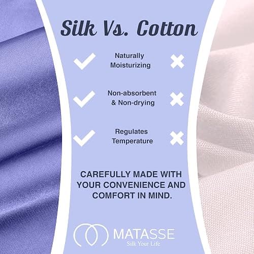 MATASSE Silk Eye Mask for Sleeping with Adjustable Elastic Band - 3D Contoured, Eye Cover Sleep Mask w/Genuine Mulberry Silk Including The Strap for Women, Men (Black) thumbnail 8