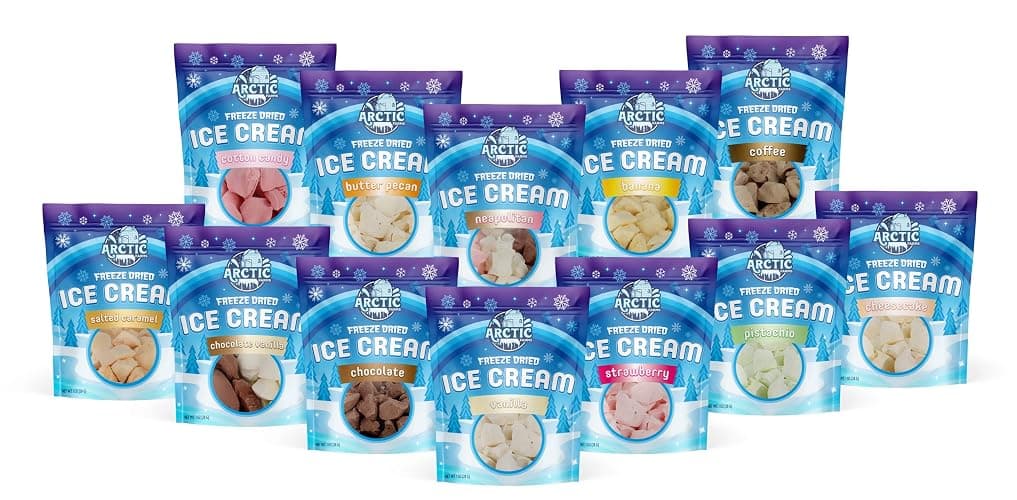 Arctic Farms Freeze Dried Ice Cream that Does Not Melt (Vanilla) thumbnail 6