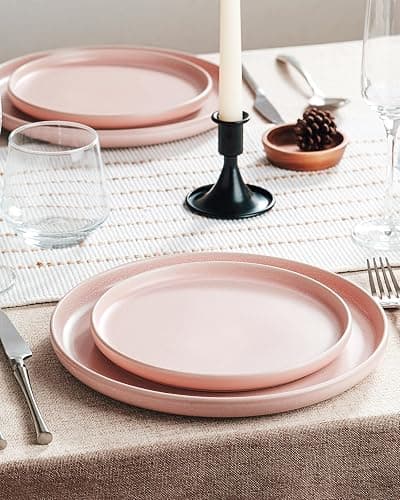 pink plates/bowls thumbnail 2