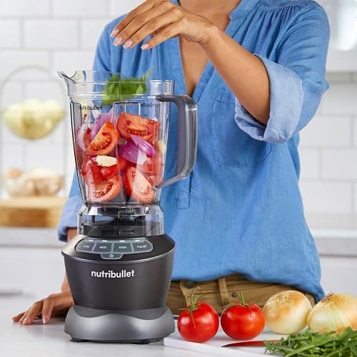 nutribullet Full-Size Blender Combo 1200W – NBF50500 - Dark Gray thumbnail 9
