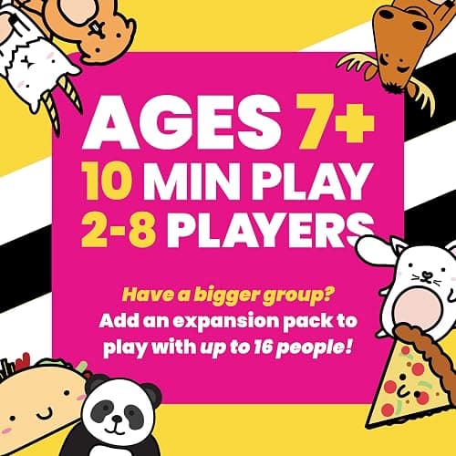 Taco Cat Goat Cheese Pizza Wildly Entertaining Card Game for Family and Group Game Night | Easy to Learn and Play with 10-15 Minute Rounds | Fun for Kids, Teens, Adults, and Families | 2-8 Players thumbnail 4