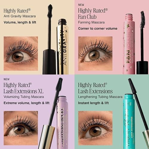 Milani Highly Rated Lash Extensions XL Volumizing Tubing Mascara - Black | Highly Rated Lash Extensions XL Is A Tubing Mascara For Extreme Volume And Length. Nourishes As You Wear For Up To 24Hrs. thumbnail 6