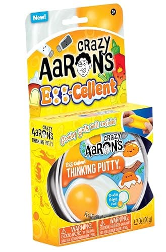 Crazy Aaron's Egg-Cellent Thinking Putty - Made in USA thumbnail 5