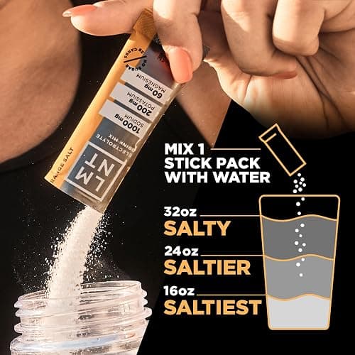 LMNT Zero Sugar Electrolytes - Orange Salt | Drink Mix | 30-Count thumbnail 6